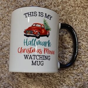 Hallmark Christmas Movie Mug - Red, Green, Black